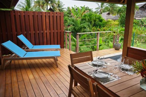 Létesítmények, Moorea Beach Villas in Papetoai
