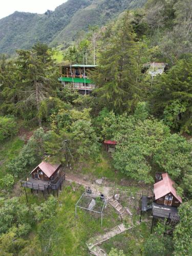 A szálláshely kívülről, EcoCasa del Aire in Toca