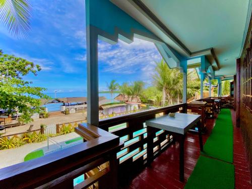 Balcony/terrace, Jala Beach Resort in Loay