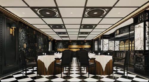 Restaurant, Wharney Hotel in Wanchai