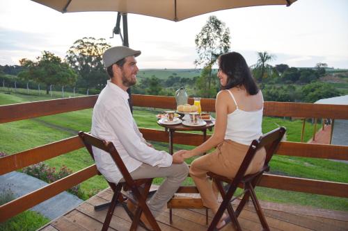 Balkons/terase, Pousada Vossa Excelência (Pousada Vossa Excelencia) in Cajuru (Sao Paulo)