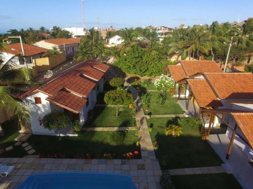 A szálláshely kívülről, Chales do Otto e Karine in Canoa Quebrada