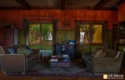Lobby, Los Juncos Patagonian Lake House in Llao Llao