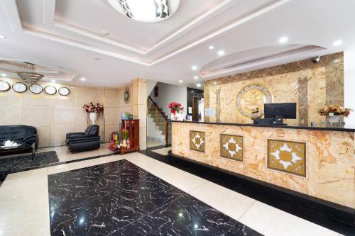 Lobby, Townhouse Oak Sunrise Hotel Trung Son Near Lotte Mart in Bình Hưng