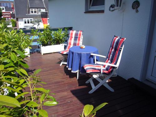 Balcony/terrace, Aparthotel Klara in Timmendorfer Strand