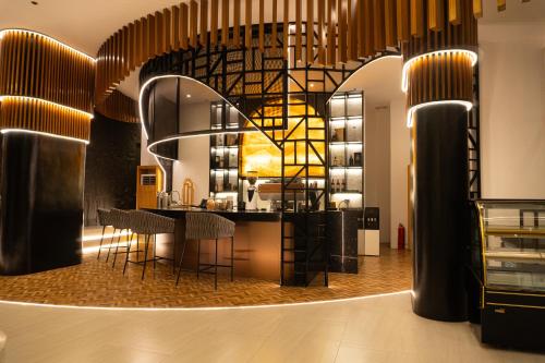 Lobby, Azzurro Hotel in Balibago