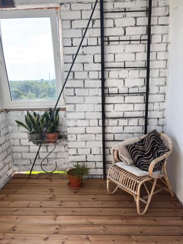 Balkons/terase, Linnupesa Apartement in Kivioli