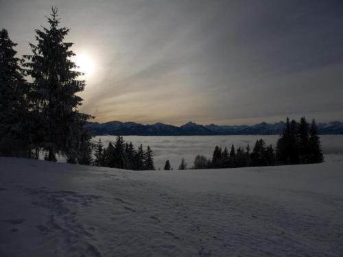 Apkārtne, Apartment in the Allgau with view of the Bavarian Alps in Ingenried
