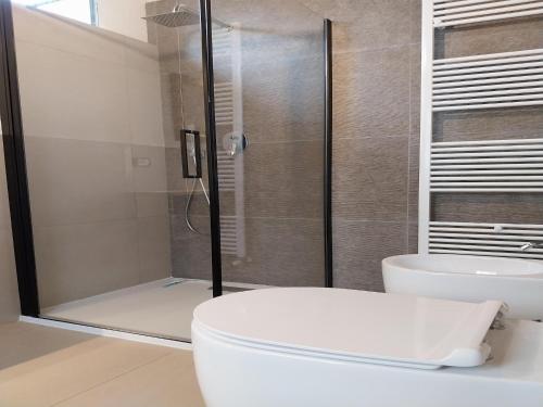 Badkamer, Apartment in Todi with Pool and Garden in Cecanibbi