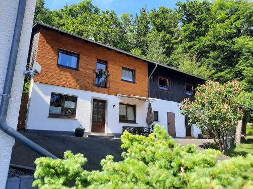 Exterior view of Pretty apartment in Medebach with adjacent forest