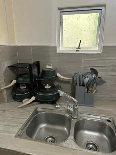 Kitchen, Cris&Mar Homestay Extension in Burgos