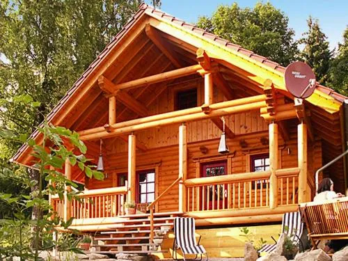 Blockhaus mit Sauna und Kamin in Schierke in Schierke, Deutschland