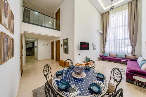 Duplex Marrakech Piscine Jardin & Petit Déj Offert