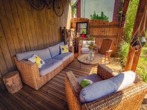 Балкон/тераса, Premium apartment in Saint-Quirin with garden in Saint-Quirin