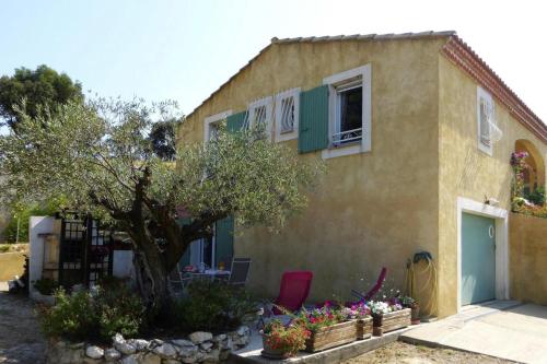 Viesnīcas āriene, Holiday cottage with private terrace, Bellegarde in Bellegarde