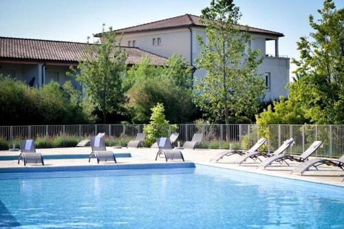 Residence du Château de Jouarres, Azille - Studio 2 pers with balcony - Lac de Jouarres