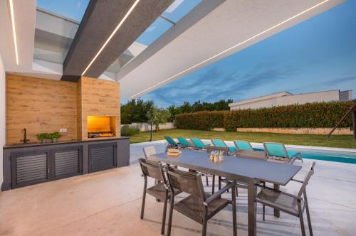 Balkons/terase, Villa Mariva in Pamici