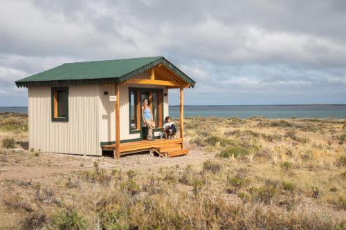 Exterior view, Marisma Camps in Bahia Bustamante