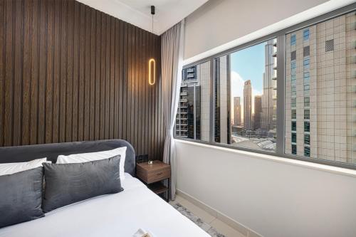 Restay Homes at Damac Maison Mall - Full Burj View from all rooms - 1 min to Dubai Mall - image 6