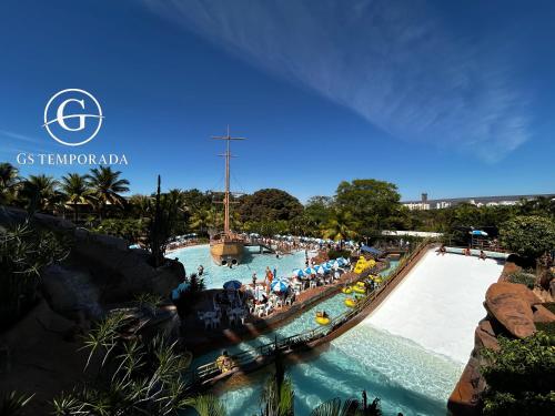 Spazzio diRoma com acesso ao Acqua Park