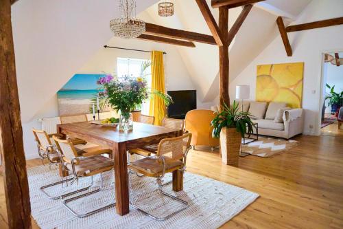 Luxuriöse Ferienwohnung mit 3 Schlafzimmern in Tremsbüttel, Deutschland