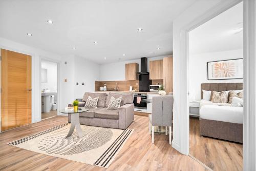 Modern Apartment - Birmingham City Centre - Free Netflix & Wifi 1CS, Birmingham (fotografie 9)