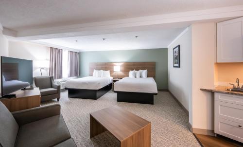 浴室, 優質酒店及套房 (Quality Inn & Suites) in 白馬市 (YT)