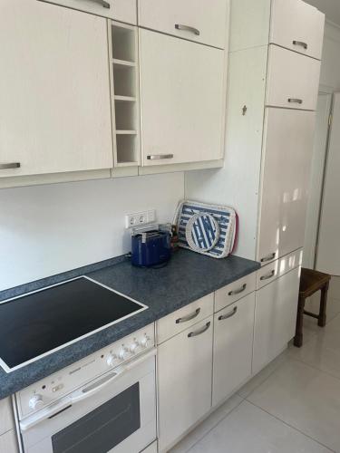 廚房, Ferienwohnung Dilling in 拉德貝跟