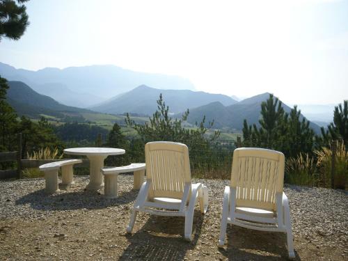 Balkons/terase, Mountain View Retreat, Diois in Marignac-En-Diois