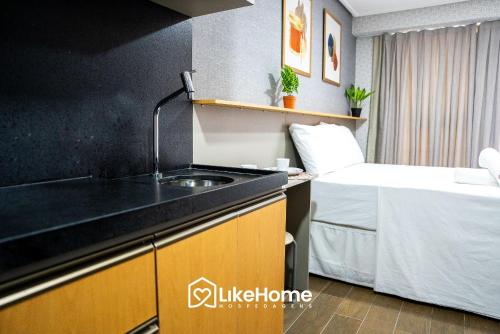 キッチン, Move Tambaú - LikeHome Hospedagens (Move Tambau - LikeHome Hospedagens) in ジョアンペソア