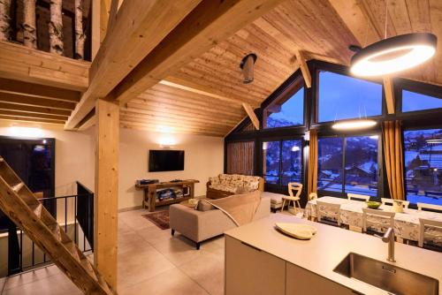 Chalet Le Baud'riez - Chalet 4 pièces mezzanine 11 personnes exposé Sud-Ouest MAE-7933