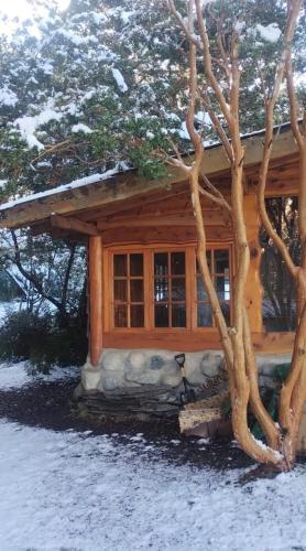 Acogedora cabaña monoambiente