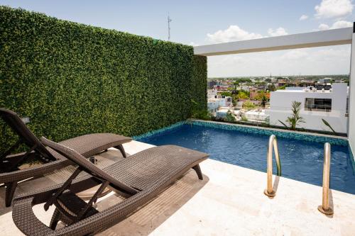 Penthouse con alberca privada in Playa del Carmen, Mexico