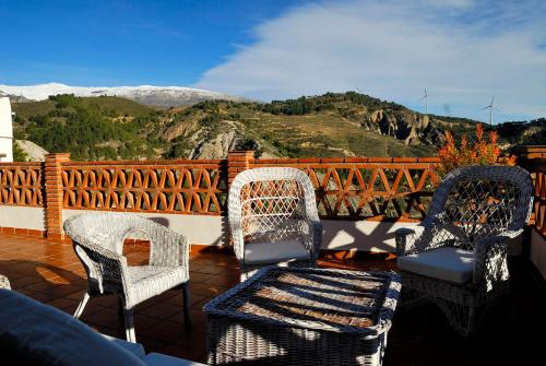 Erkély/terasz, Casa Icas in Villamena