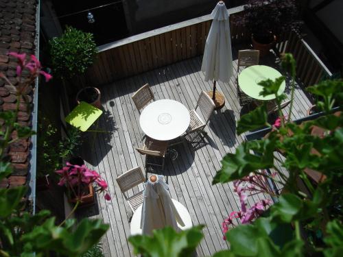 Apartment in Riquewihr near Vineyards - 발코니/테라스