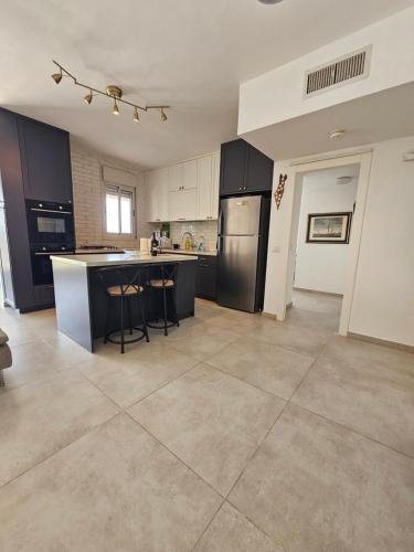 Kitchen, OrYam - Boutique Sea View Apt. 2BD Up to 8 Guests in Acre