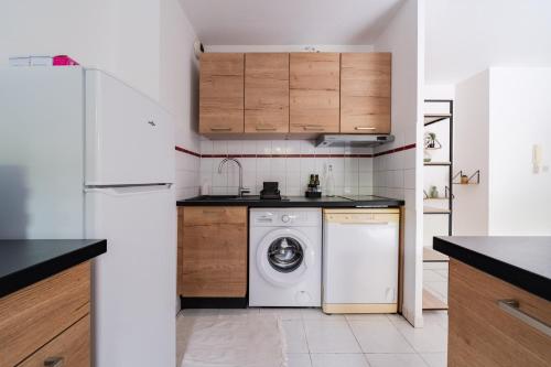 Kitchen, Le Refuge Toulousain - Proche Aeroport in Purpan