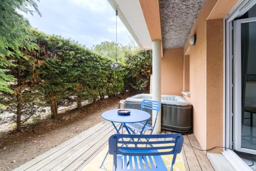 Balcony/terrace, Le Refuge Toulousain - Proche Aeroport in Purpan