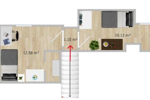 Meldorf Innenstadtwohnung für Monteure und Berufsreisende (Meldorf Innenstadtwohnung fur Monteure und Berufsreisende) in 梅爾多夫