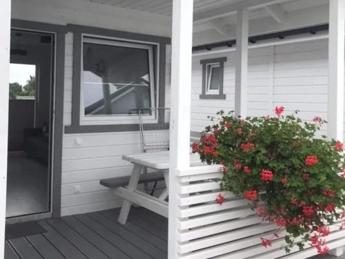 Erkély/terasz, Comfortable and cozy holiday homes for 5 people, Chłopy (Comfortable and cozy holiday homes for 5 people, Chlopy) in Chlopy