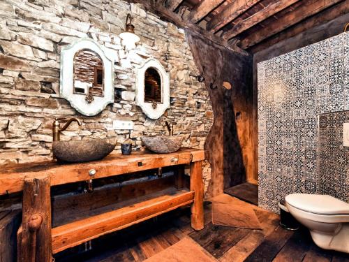 kopalnica, Farmhouse in Durbuy with Sauna  Garden in Weris