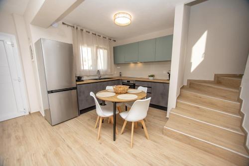 virtuve, Elea Home in Paralia Vrasna (Thessaloniki)