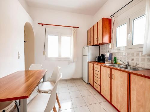 Kitchen, Villa in Kalamitsi near White Mountains in Vamos