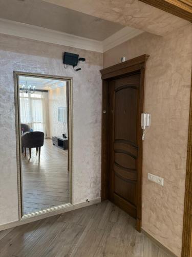 A trendy apartment in a small center