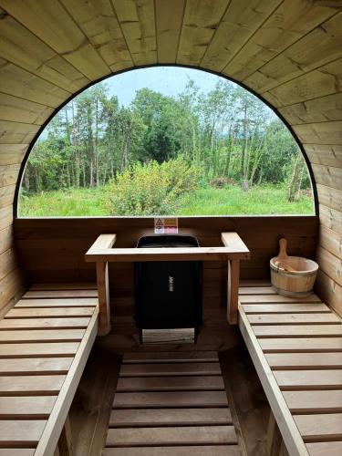Szauna, Coolaness Glamping in Irvinestown