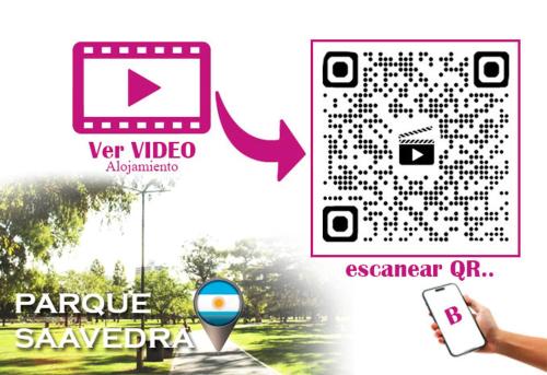 Vista parque Saavedra - u2 - 2 camas 2 personas planta baja a mts del parque Eventos River Tecnopoli in Coghalan