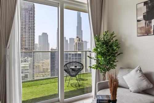 Burj khalifa and Canal views - Luxury Apartments for Rent in Dubai Business Bay, Dubai (Foto 10)