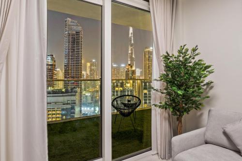 Burj khalifa and Canal views - Luxury Apartments for Rent in Dubai Business Bay, Dubai (Foto 5)