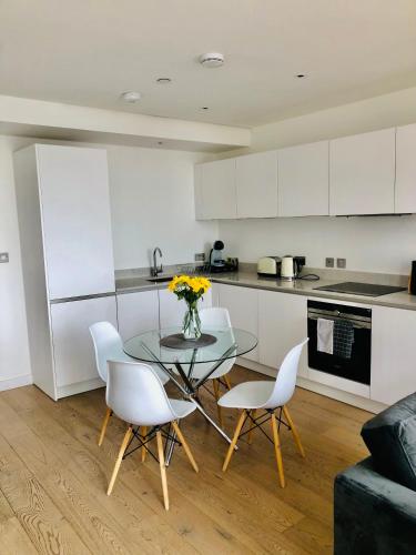 1 bedroom luxury apartment 20 min from centre, Londýn