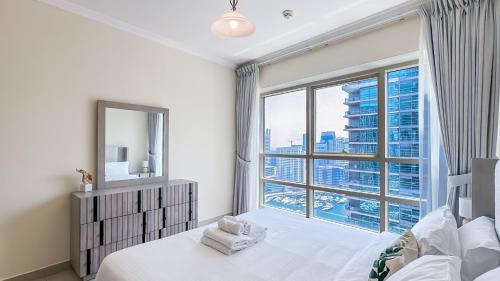 Relaxing Marina View Stay, Walk to Beach & Mall - 27AB02, Dubaj (zdjęcie 5)